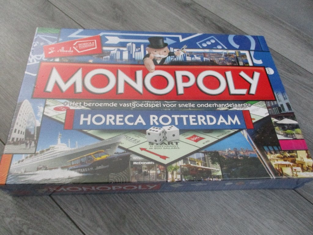 bordspel seal Monopoly Horeca Rotterdam Monopolie NL, Hobby en Vrije tijd, Gezelschapsspellen | Bordspellen, Vijf spelers of meer
