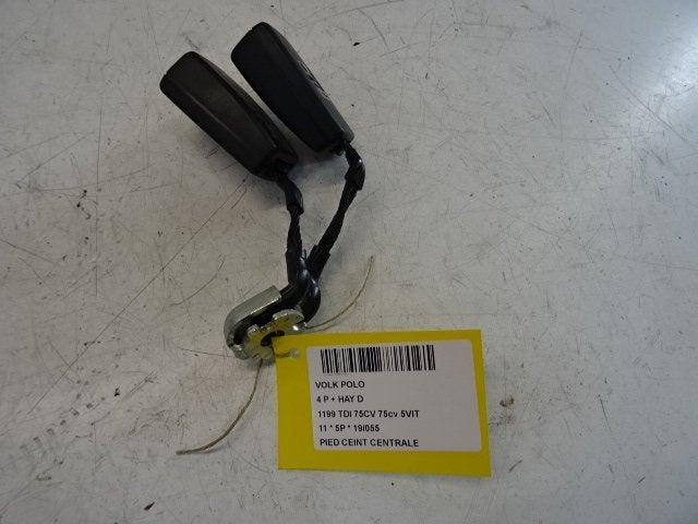 BOUCLE DE CEINTURE ARRIÈRE GAUCHE Volkswagen Polo V (6R), Volkswagen, Volkswagen AG, Utilisé, Kundenbetreuung@volkswagen.de