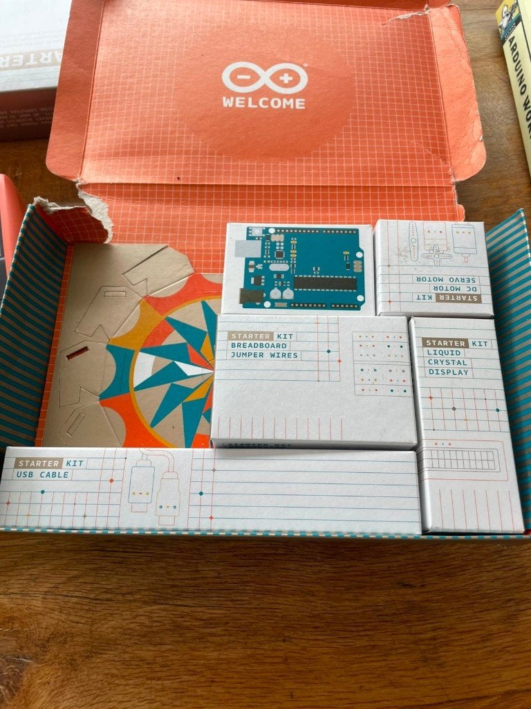 Arduino starter kit - Electronic Components, Hobby en Vrije tijd, Elektronica-componenten, Ophalen, Gebruikt