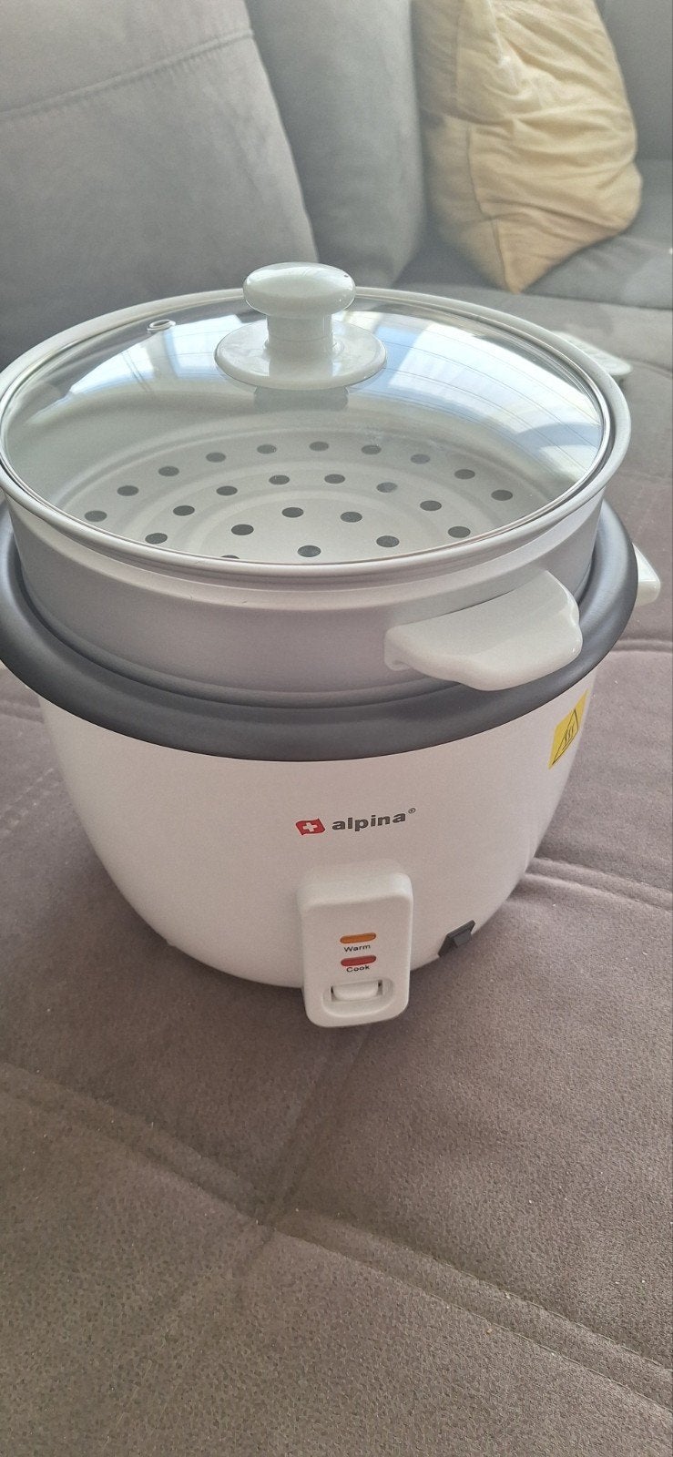 rijstkoker,stomer Alpina, Elektronische apparatuur, Rijstkokers, Ophalen, Nieuw