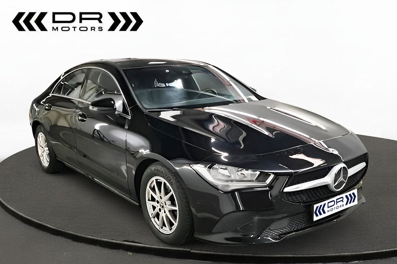 Mercedes-Benz CLA 180 CLA 180 COUPE, https://public.car-pass.be/vhr/4e46090e-6087-4dcb-9106-9fea0e19c47e, 4 cilinders, Zwart, Lederen bekleding