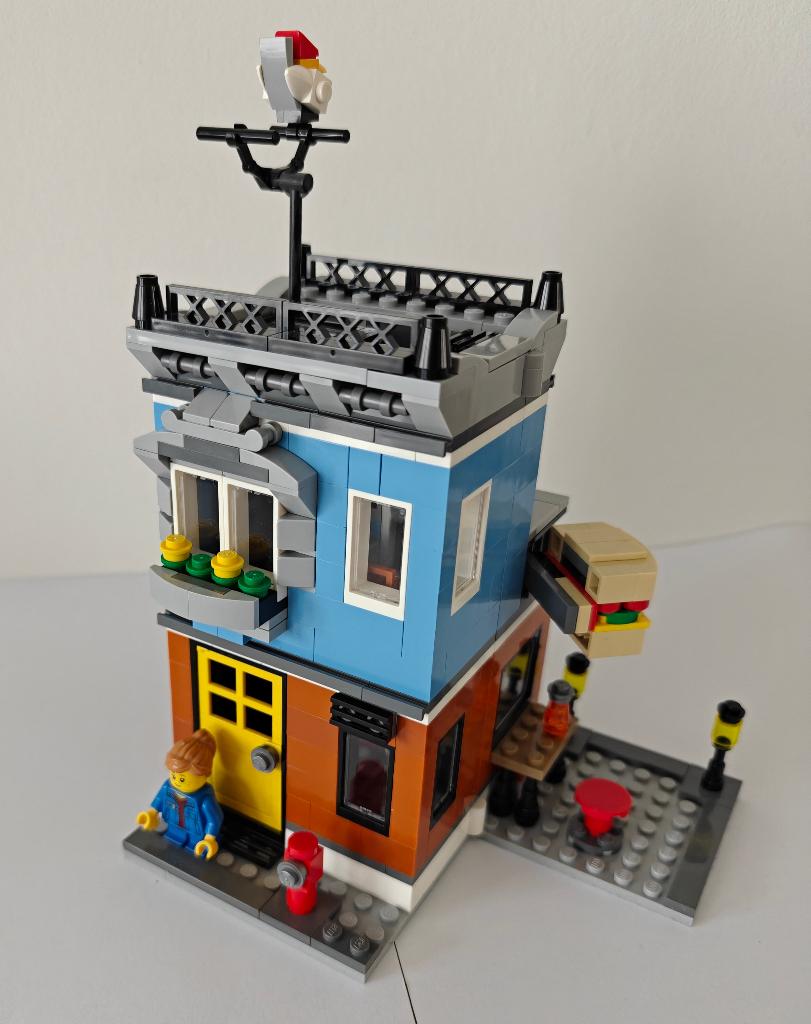 Lego 31050 Corner Deli / Hoekrestaurant (zie beschrijving), Gebruikt, Lego, Ophalen of Verzenden, Creator