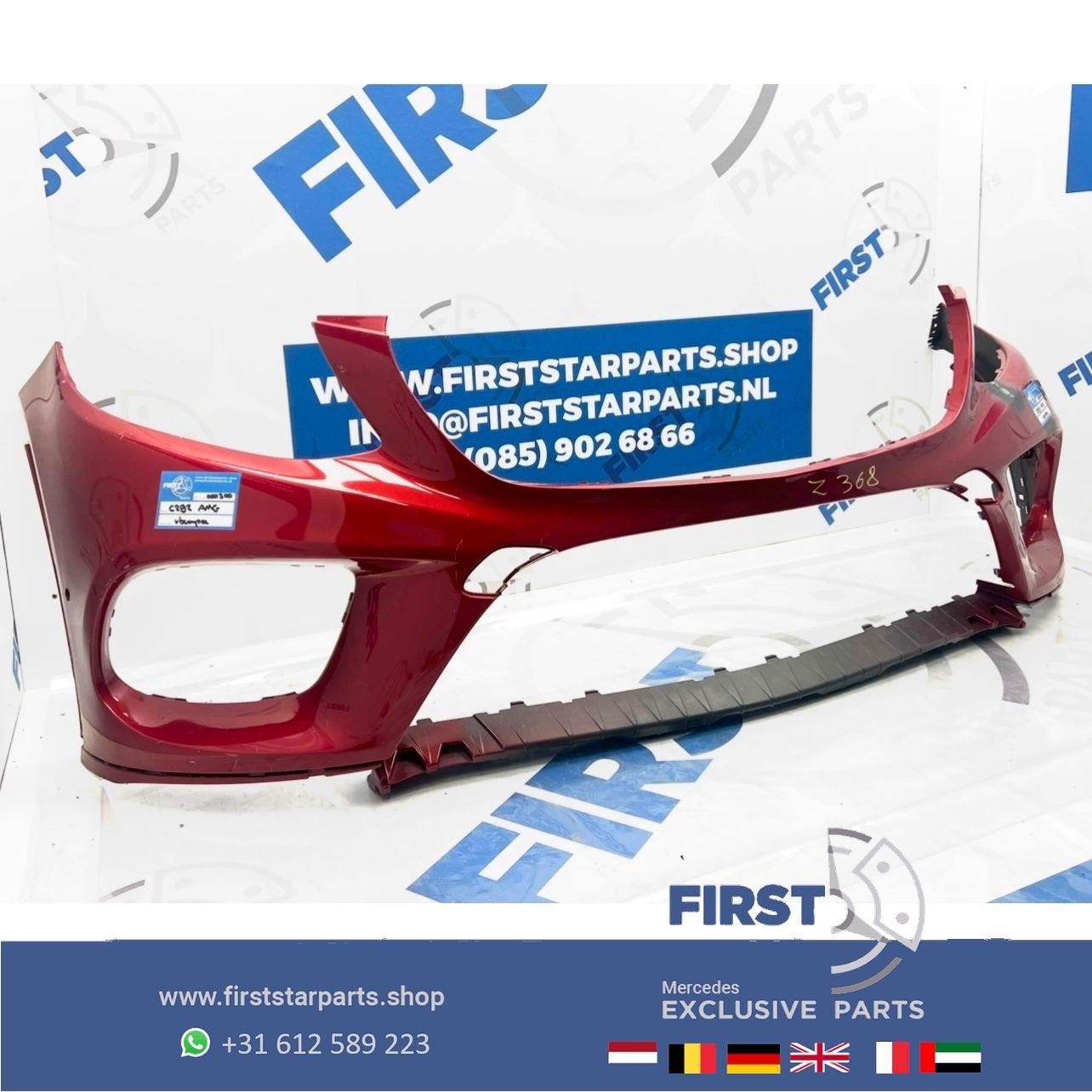 C292 GLE COUPÉ GLE43 AMG VOORBUMPER ZWART WIT GRIJS ROOD BLA, Utilisé, -, Avant, -