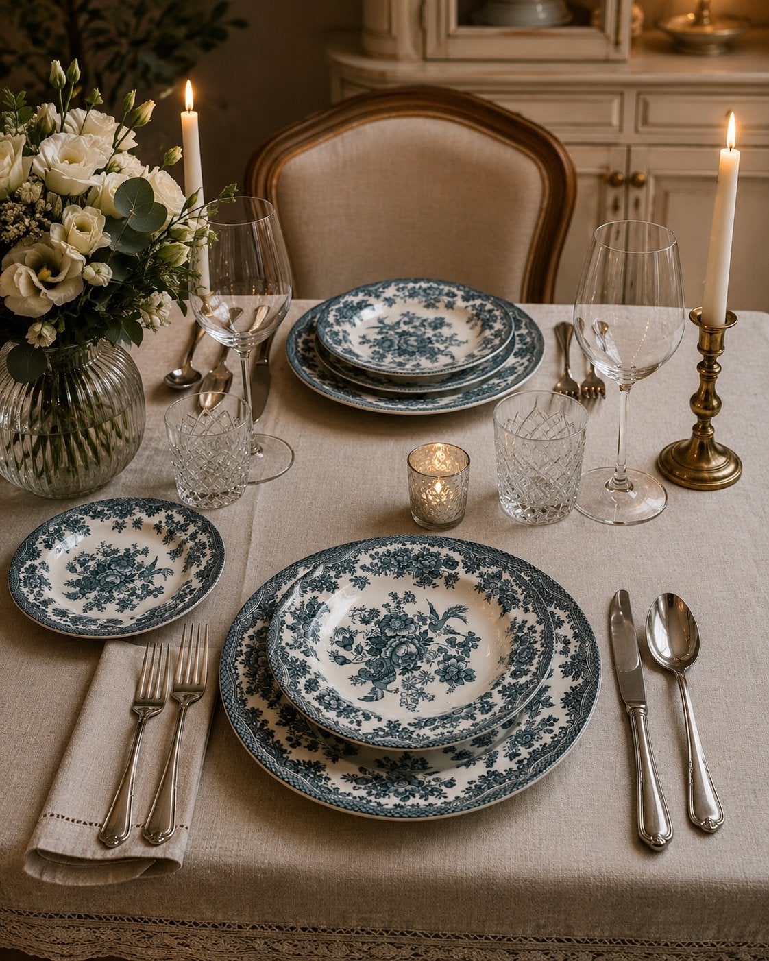 Service 6 pièces English - Enoch Wedgwood Turquoise, Antiek en Kunst, Ophalen of Verzenden