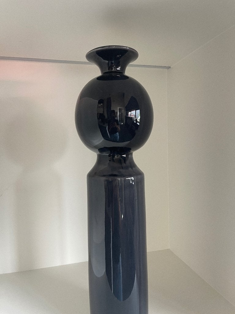 Siervaas, Maison & Meubles, Accessoires pour la Maison | Vases, Enlèvement, Neuf, Noir, 50 cm