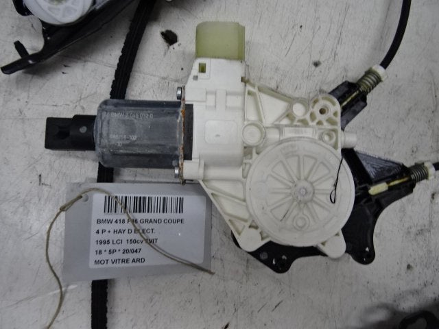 MOTOR RAAMMECHANIEK RECHTS ACHTER 4 serie Gran Coupe (F36), Gebruikt, Achter, BMW