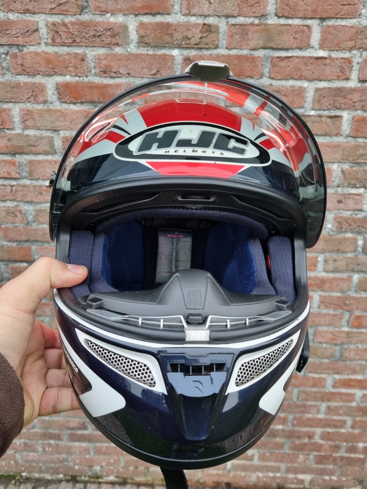 nog nieuwe motohelm, Motos, Vêtements | Casques de moto, Enlèvement ou Envoi, XL