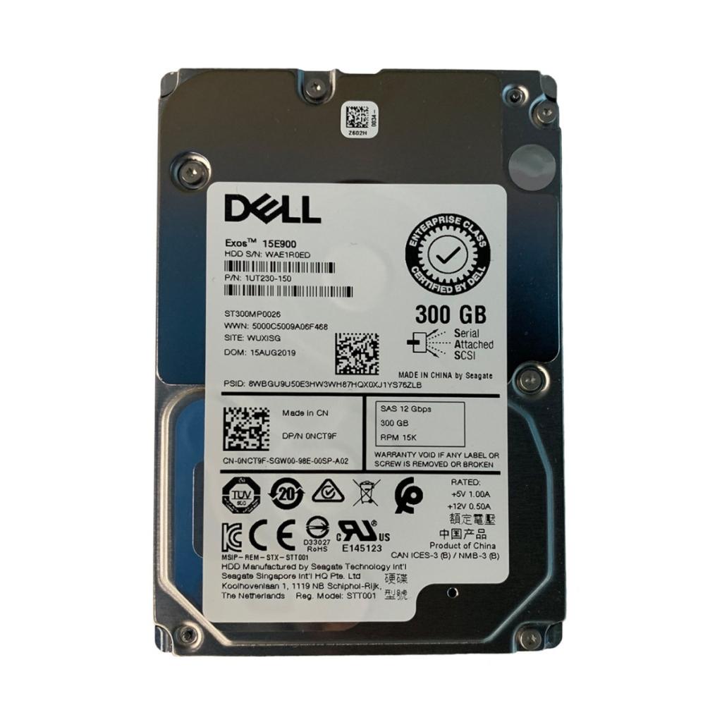 300GB Dell 12G SAS HDD SFF 0NCT9F OUTLET