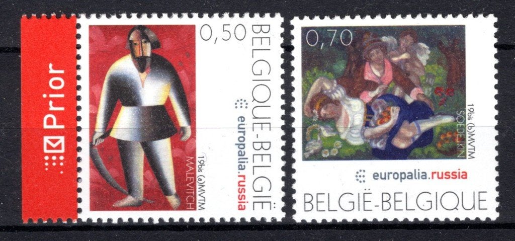 3430/3431 MNH** 2005 - Europalia. Rusland, Verzenden, Postfris, Postfris