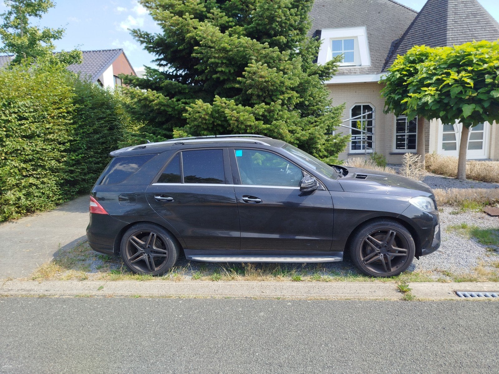 Mercedes ML met brandschade, Autos, Cuir, Classe M, Achat, Euro 6