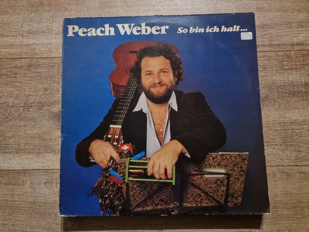 LP Peach Weber – So Bin Ich Halt..., Enlèvement ou Envoi, Utilisé, Pop, LP