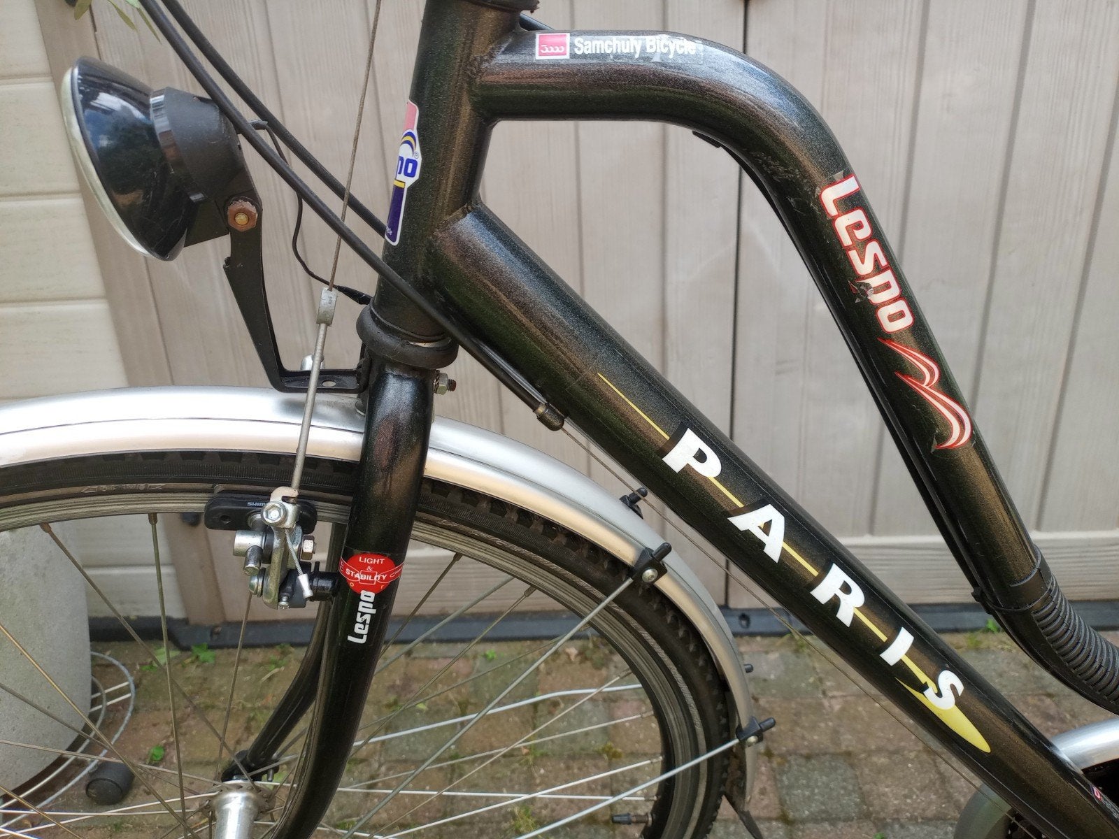 Damesfiets Lespo Paris in prima staat te Leuven, Fietsen en Brommers, 28 inch, Velgrem, 49 tot 53 cm, Zo goed als nieuw