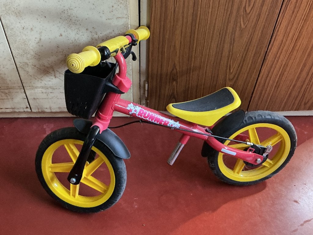 Loopfietsje, Ophalen, Gebruikt, Loopfiets