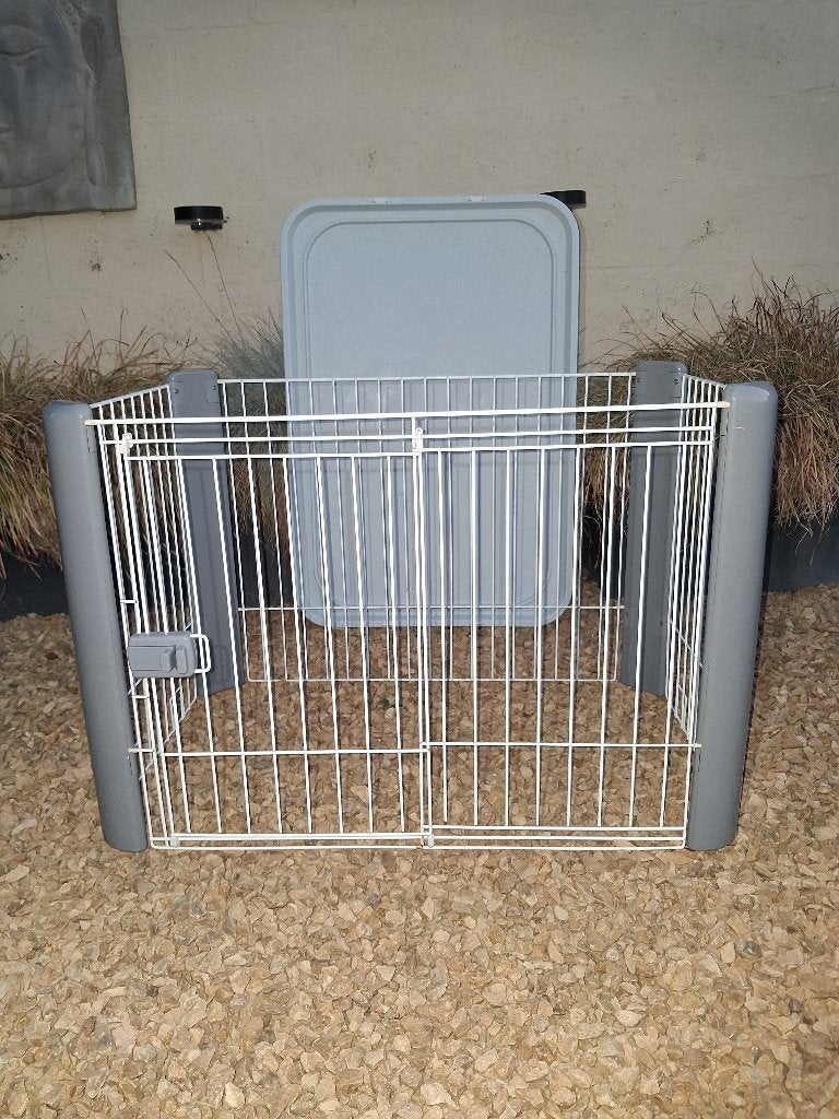 bench grijs 3x, Dieren en Toebehoren, Ophalen, Gebruikt