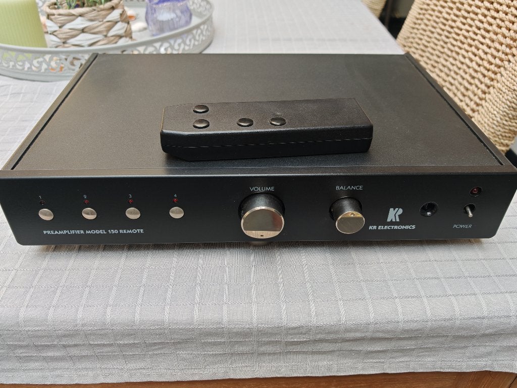KR audio P150 voorversterker, Ophalen of Verzenden, Gebruikt, Stereo, Overige merken