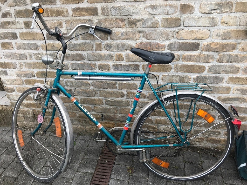 herenfiets, Gebruikt, Versnellingen, Schijfrem, Ophalen