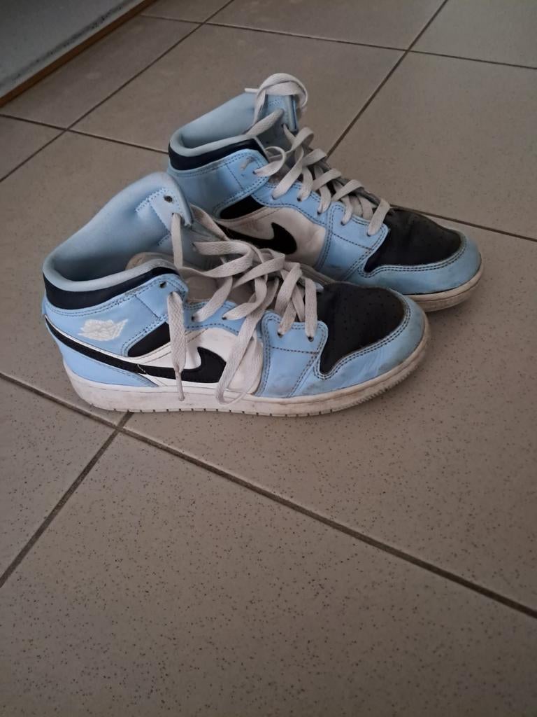 Hoge sneakers Nike Jordan Air blauw maat 37,5, Kleding | Dames, Schoenen, Ophalen of Verzenden, Blauw, Sneakers