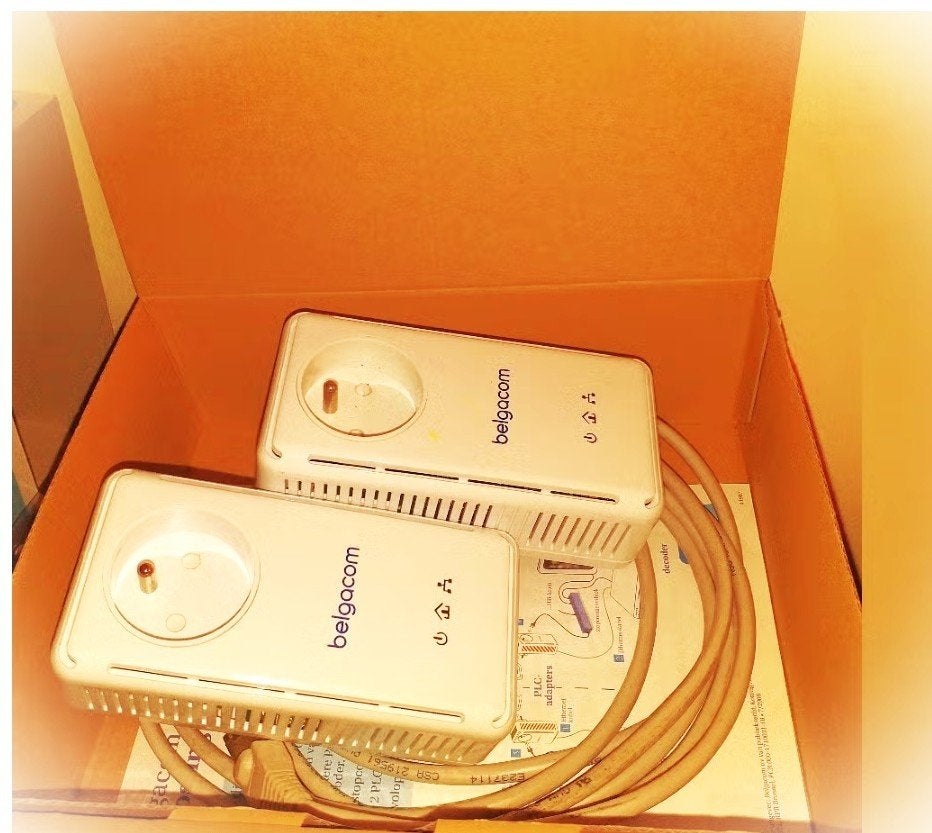 PLC WiFi-adapter Duo-aansluiting - PLC 200 Mbps, Ophalen of Verzenden