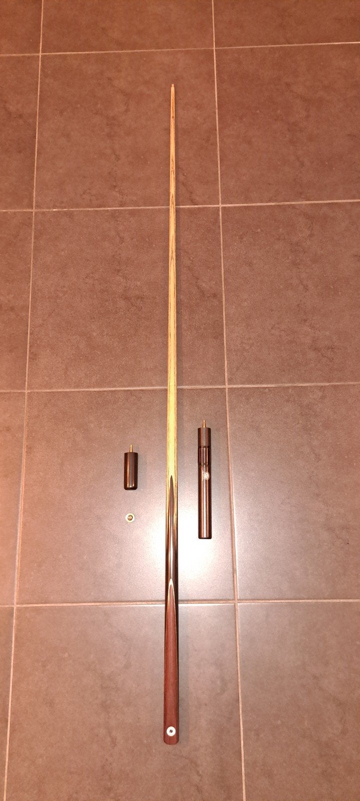 Maximus Legend one piece snookerkeu met toebehoren!, Sport en Fitness, Ophalen