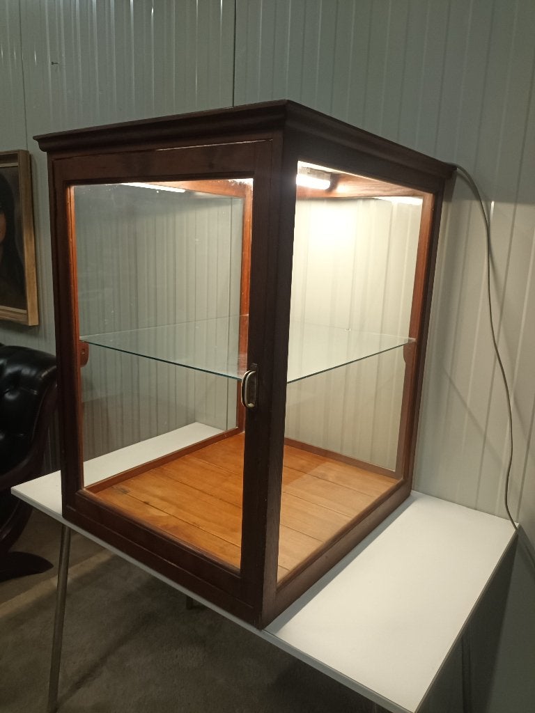 Vitrine de comptoir ancienne, Enlèvement