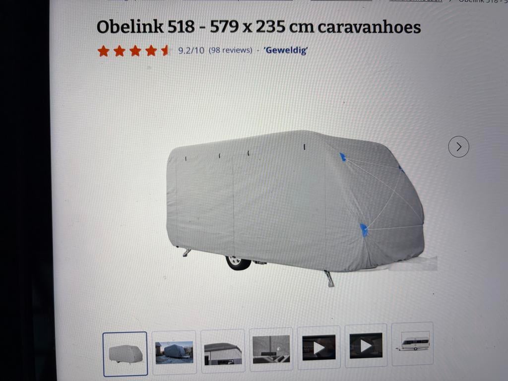 Caravanhoes NIEUW, Caravans en Kamperen, Ophalen, Nieuw