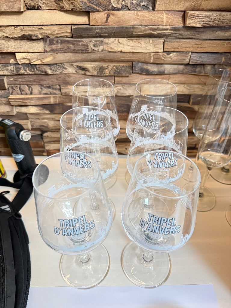 De Koninck Tripel d'Anvers bierglazen, Verzamelen, Biermerken, Ophalen, De Koninck