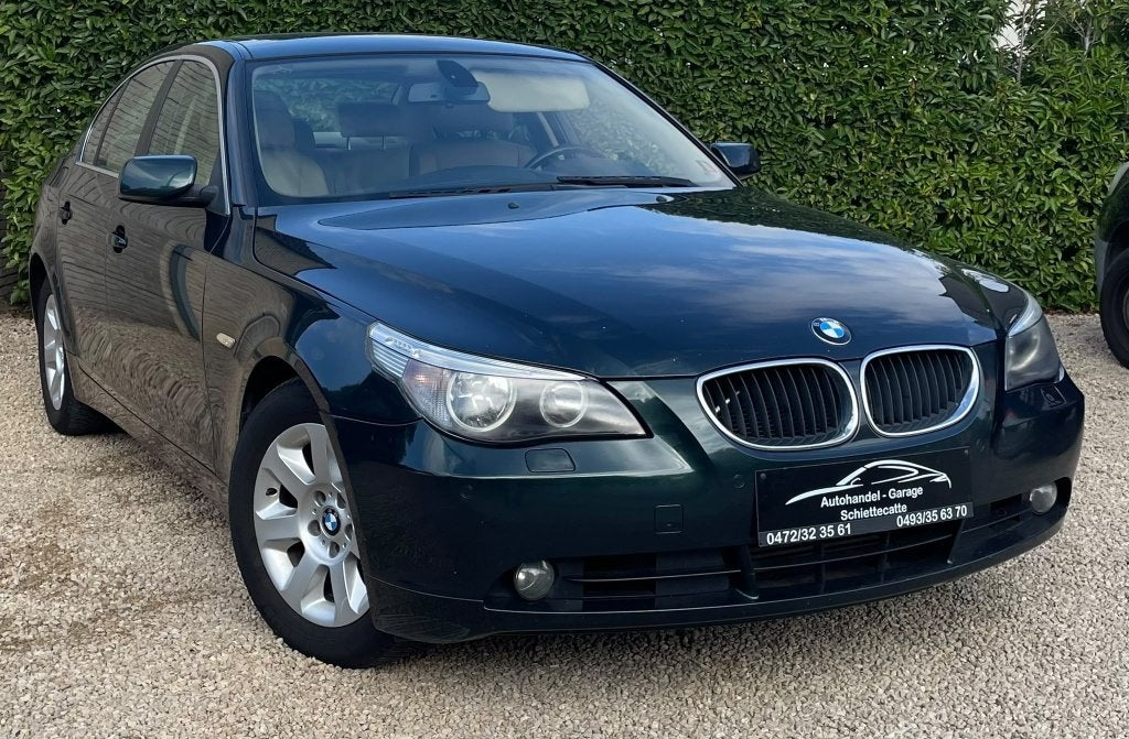 BMW 520 d *Leder *Cruise *Open Dak, 4 deurs, 1995 cc, Beige, 4 cilinders