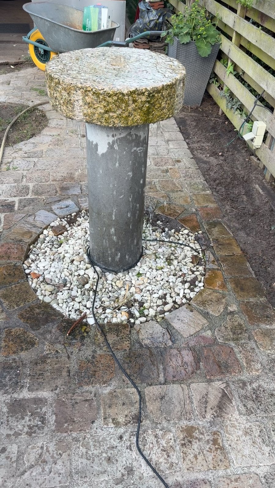 Fontijn, Tuin en Terras, Ophalen, Gebruikt, Hardsteen, Waterval