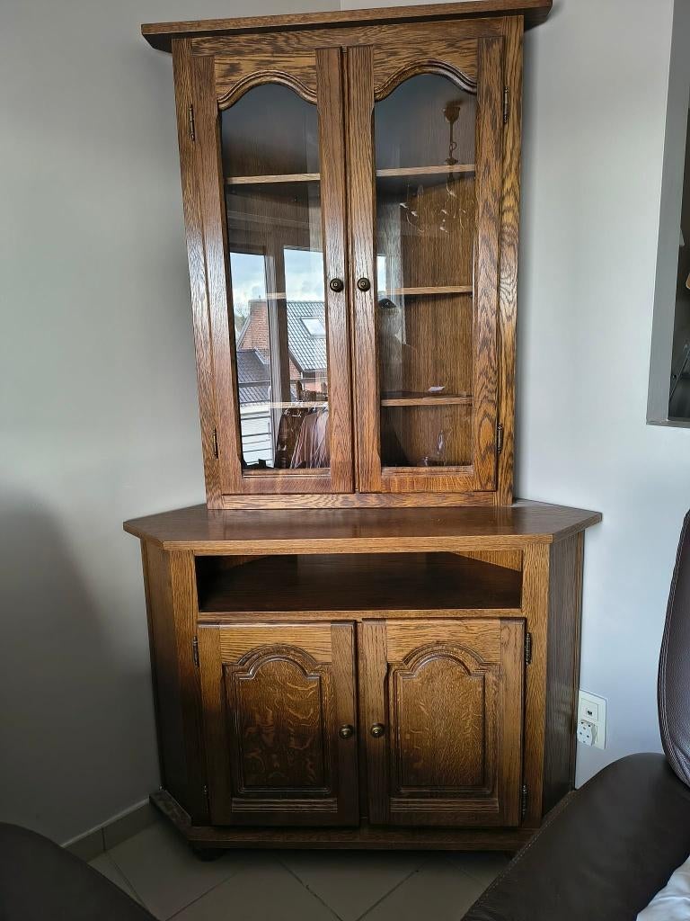 Hoekkast, Avec porte(s), 100 à 150 cm, Enlèvement, Utilisé