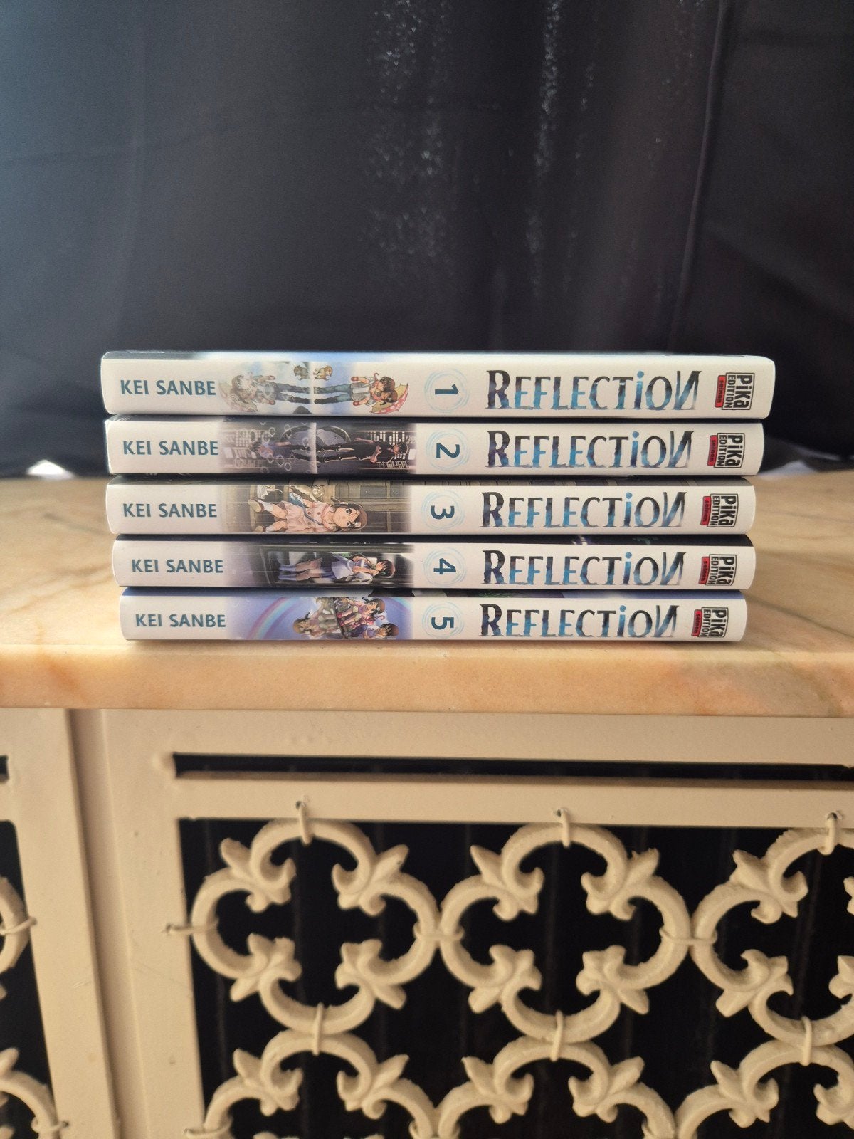 manga Reflection Intégrale 5 tomes, Enlèvement