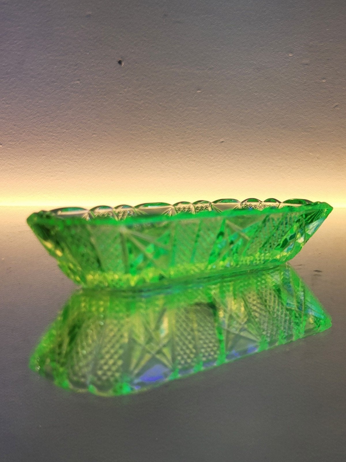 uranium glas schaaltje, Ophalen of Verzenden