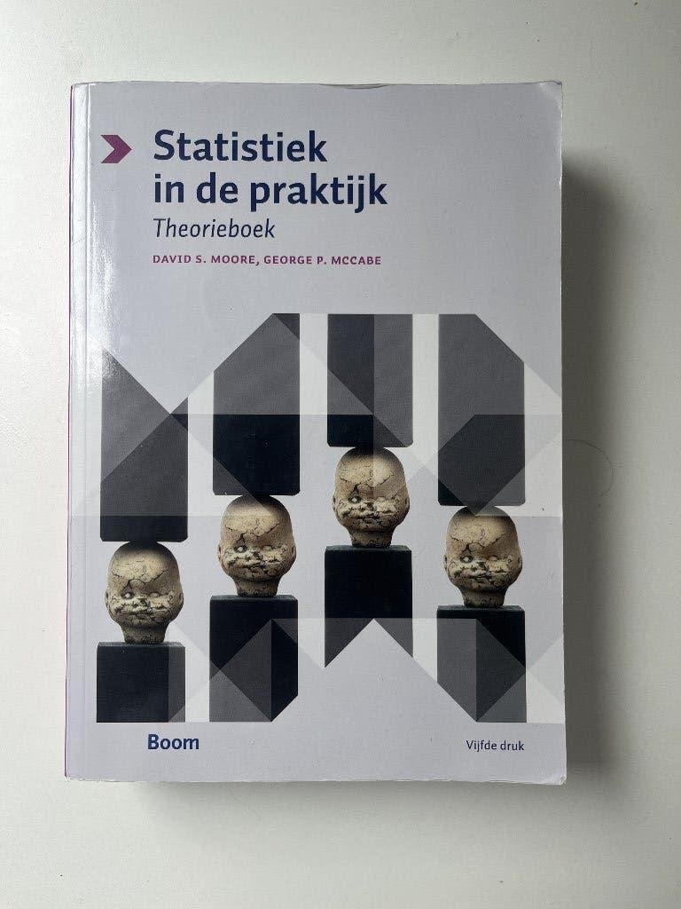 Statistiek in de praktijk (Theorieboek) David S. Moore, Boeken, Ophalen of Verzenden, Nieuw