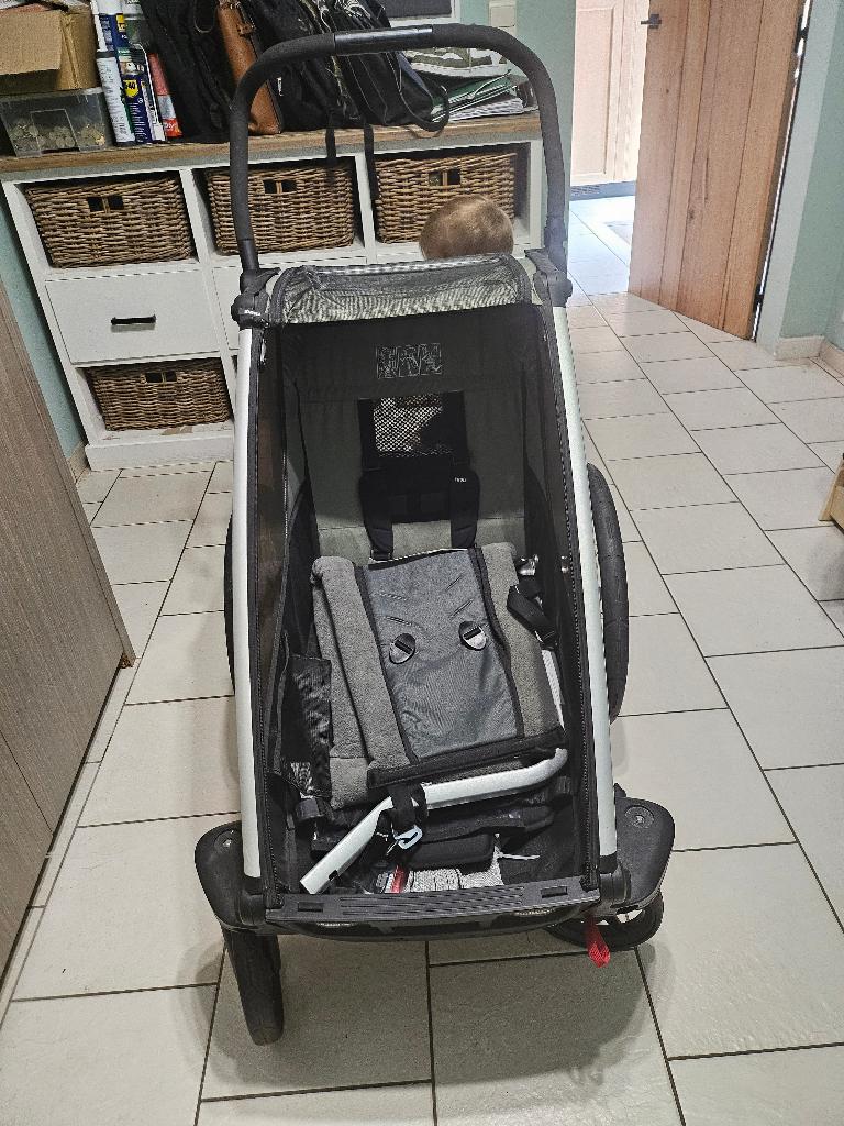 Fietskar thule one, Fietsen en Brommers, Fietsaccessoires | Aanhangwagens en Karren, Ophalen, THULE, Opvouwbaar, Nieuw