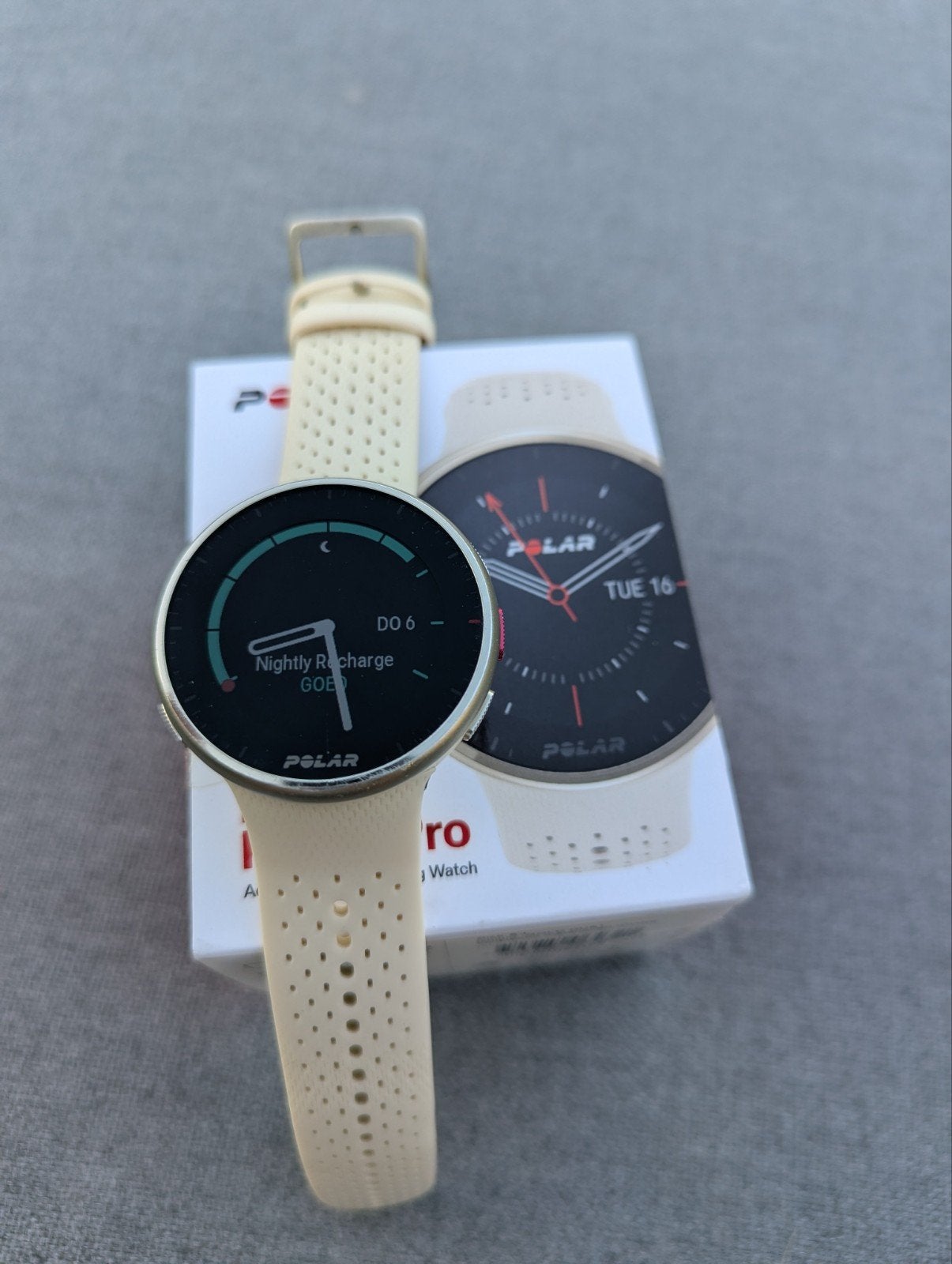 Polar pacer pro, Ophalen