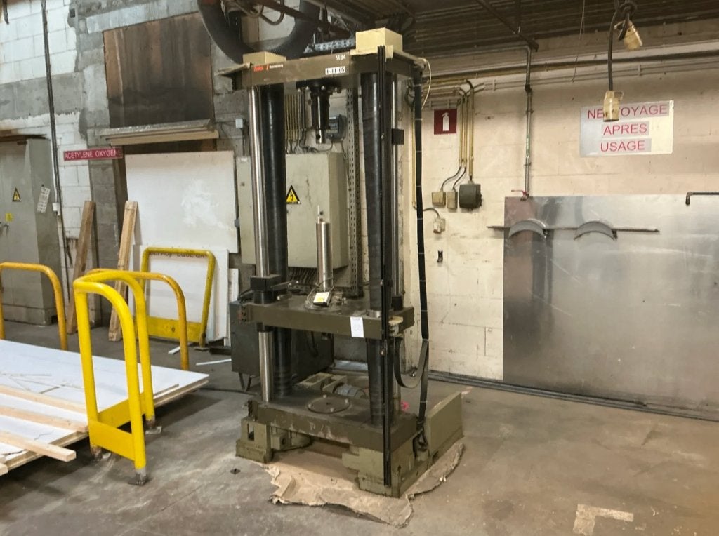 presse hydraulique, Ophalen