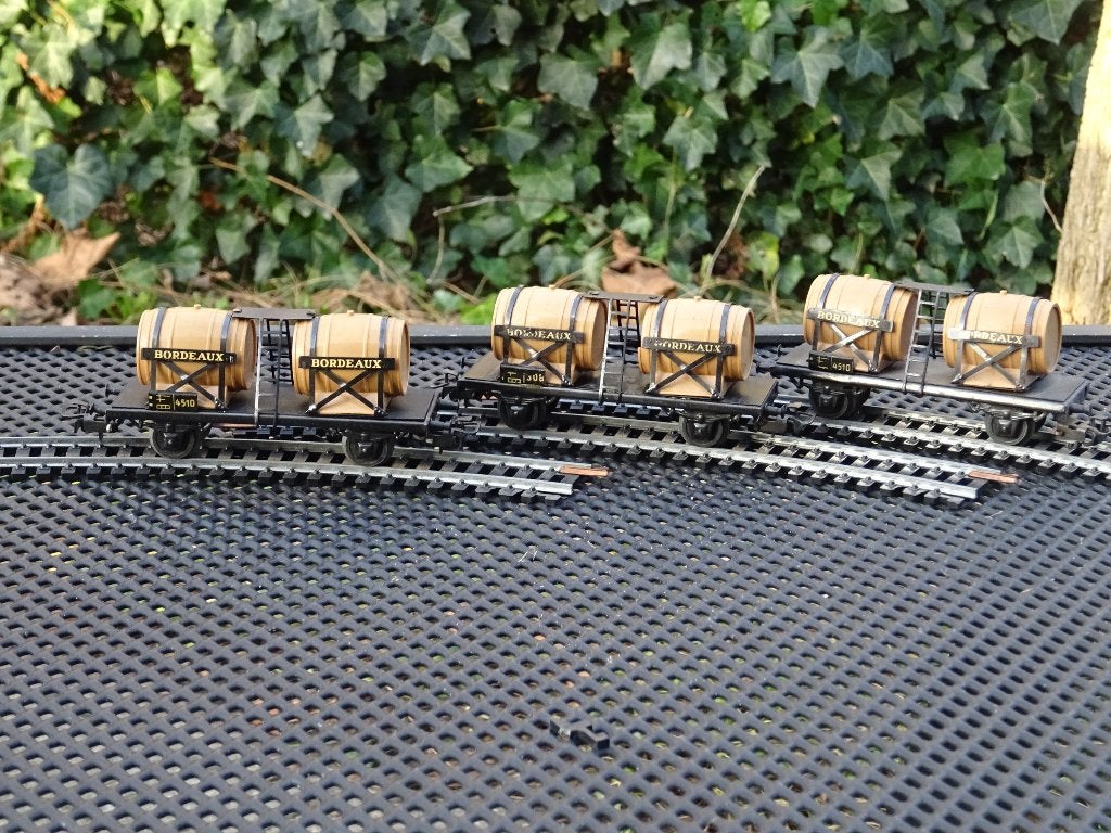 Lot de wagons pour le transport du vin de Bordeaux - Märklin, Hobby & Loisirs créatifs, Trains miniatures | HO, Enlèvement ou Envoi