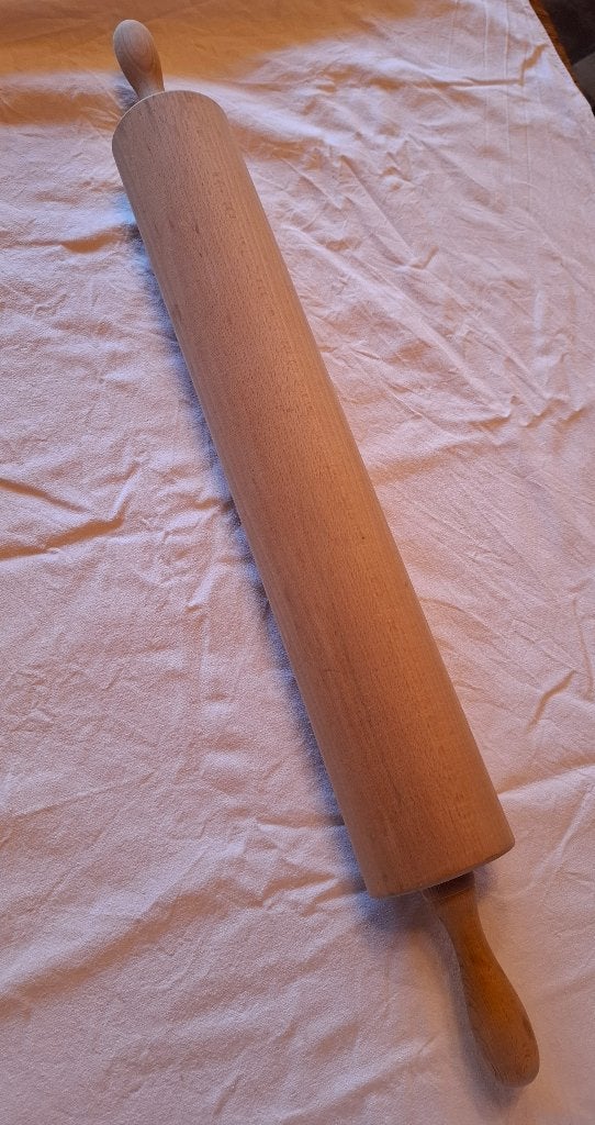 Extra grote deegrol, Overige typen, Ophalen, Zo goed als nieuw, Hout