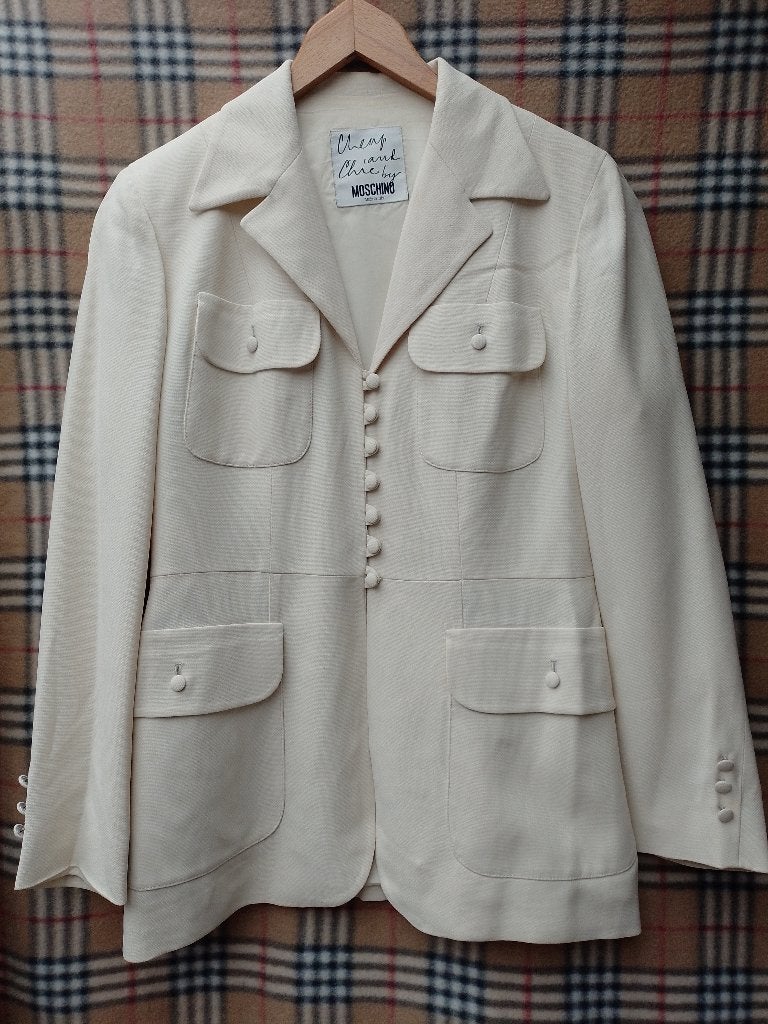 jasje van Moschino, Enlèvement ou Envoi, Comme neuf, Manteau