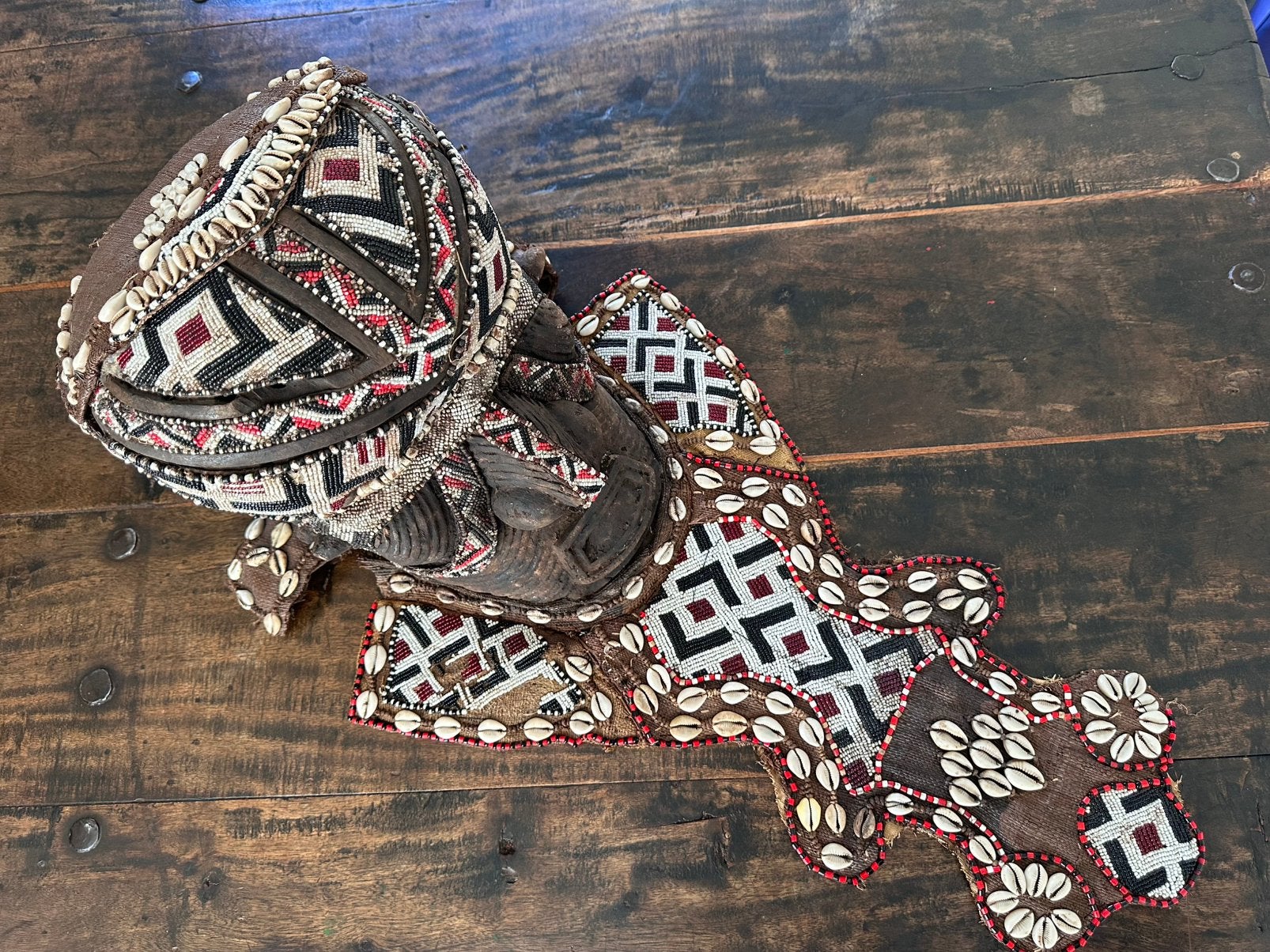 Kuba Konings masker BWOOM collectie Bakwanga 1940, Antiek en Kunst, Afrika, Ophalen of Verzenden, Beeld