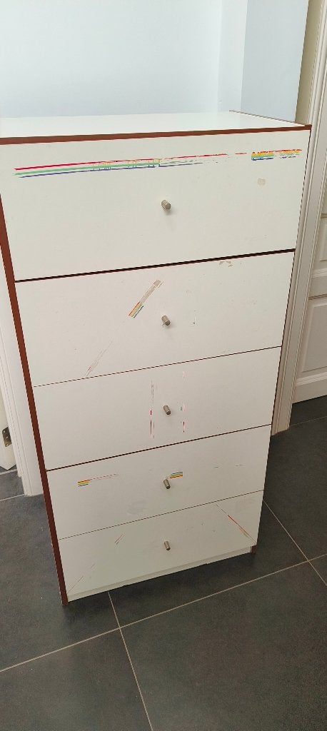 Kast, Ophalen, Gebruikt, Overige materialen, Met lade(s)