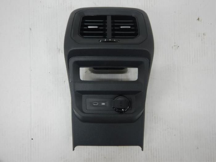 VW Tiguan 5NA Middenconsole Armsteun achterkant, Auto-onderdelen, Ophalen of Verzenden, Gebruikt