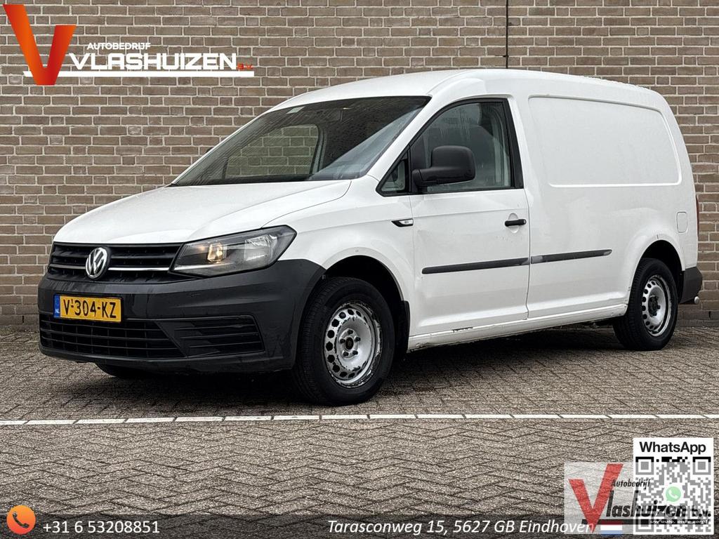 Volkswagen Caddy 2.0 TDI L2H1 BMT Maxi Easyline | € 3.950,-, Bedrijf, Parkeersensor, Te koop, Wit