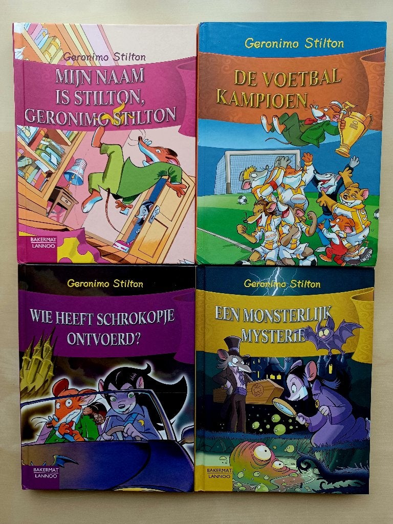 Geronimo Stilton, Boeken, Ophalen of Verzenden, Zo goed als nieuw, Geronimo Stilton, Fictie algemeen