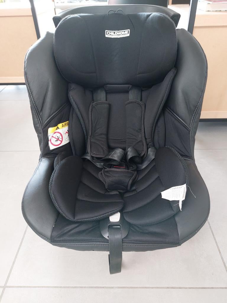 Childhome autostoel Isomax 360 zwart, Ophalen, Slaapstand, Isofix