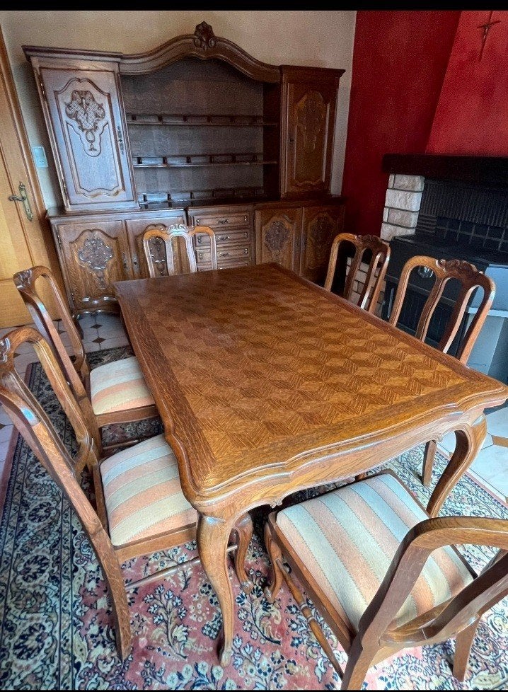 Salle à manger Louis XV, Enlèvement