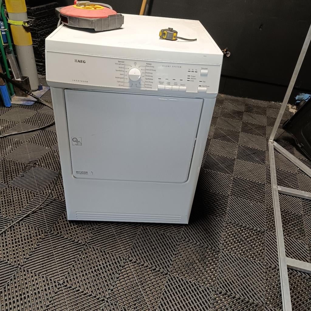 Aeg droogkast lavtherm, Ophalen