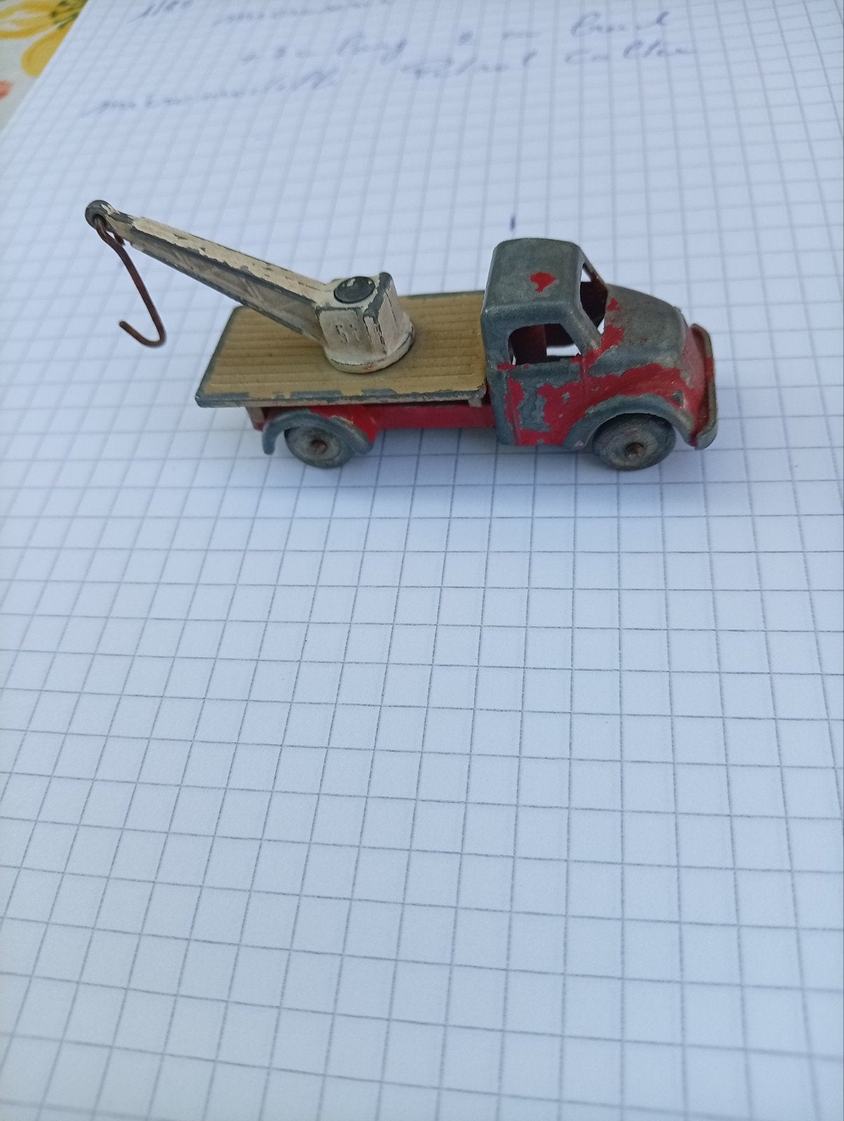 camion-grue vintage 1950 marque Mercury Italy, Enlèvement ou Envoi
