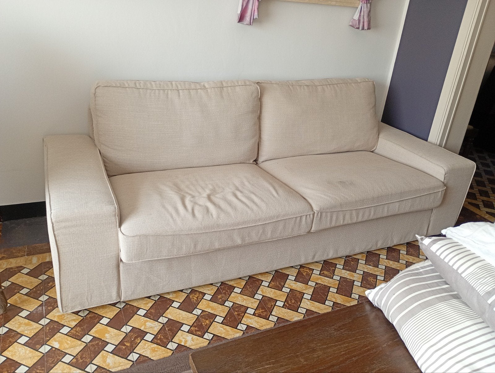 3 zit zetel, Huis en Inrichting, Ophalen