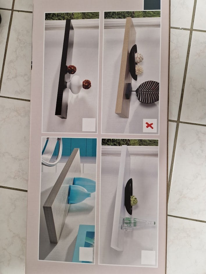 Wandplanken met onzichtbare ophanging in kleur eiken, Huis en Inrichting, Overige Huis en Inrichting, Nieuw, Ophalen