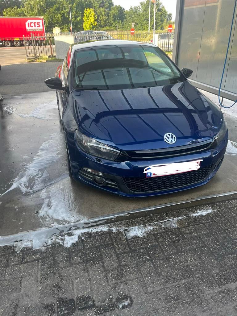 Volkswagen Scirocco, Auto's, Volkswagen, Euro 5, Stof, Zwart, Blauw